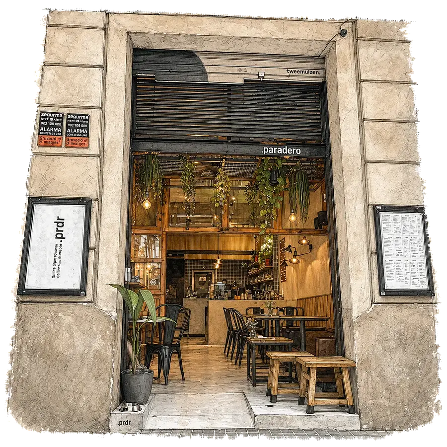 Paradero in Barcelona