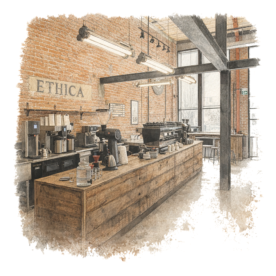 Ethica Coffee Roasters in Toronto
