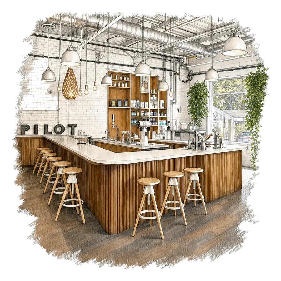 Pilot Coffee Roasters in Toronto